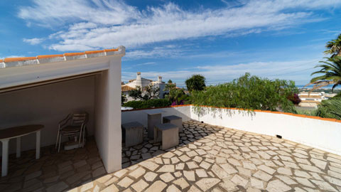 Terrasse mit Meerblick