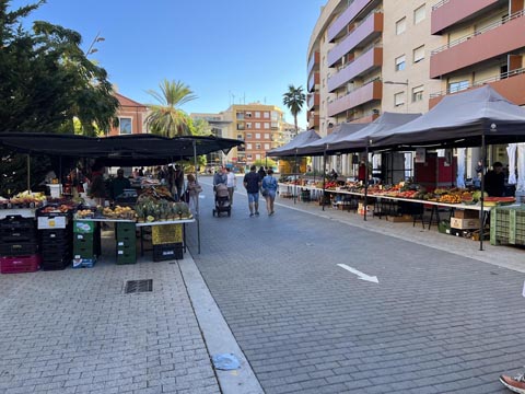 Markt in Dénia